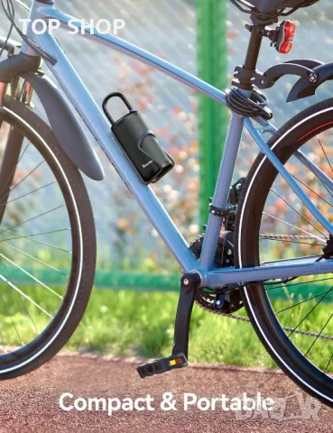 Акумулаторна помпа за гуми, REXMEO Electric Fast Inflate 150PSI,, снимка 4 - Гедорета - 48737433