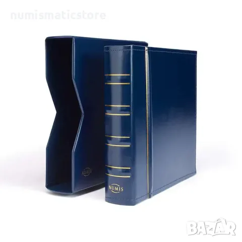 Numis албум за банкноти с 20 листа син цвят 