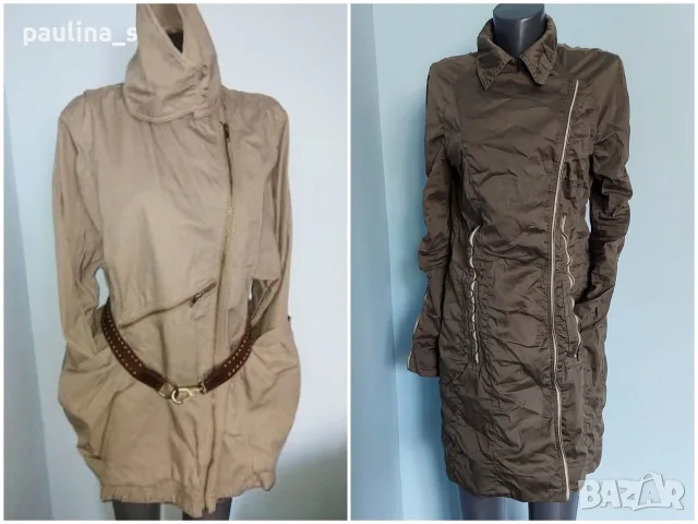 Два броя / Манто, шуба, яке, парка "H&M" и "Marc Cain" sports / унисайз 