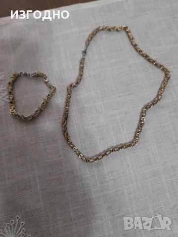 НОВ ЛАНЕЦ И ГРИВНА СУПЕР СА, снимка 3 - Колиета, медальони, синджири - 51072820