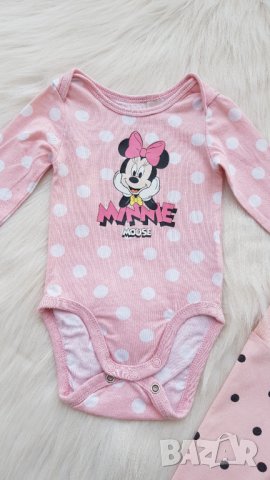 Комплект Мини Маус на H&M 1-2 месеца, снимка 2 - Бодита за бебе - 44298047