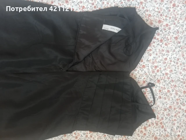Малка черна рокля Zara, снимка 4 - Рокли - 51179623