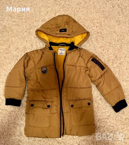 Зимно яке Mayoral 4 годинки, снимка 2 - Детски якета и елеци - 34956501