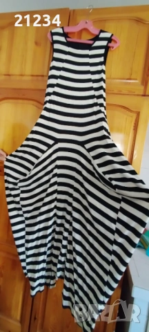 Рокля от трико, снимка 2 - Рокли - 54232152