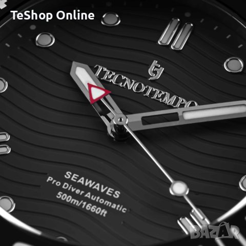 Мъжки часовник Tecnotempo Автоматичен Diver Limited Edition SeaWaves 500, снимка 2 - Мъжки - 44336686