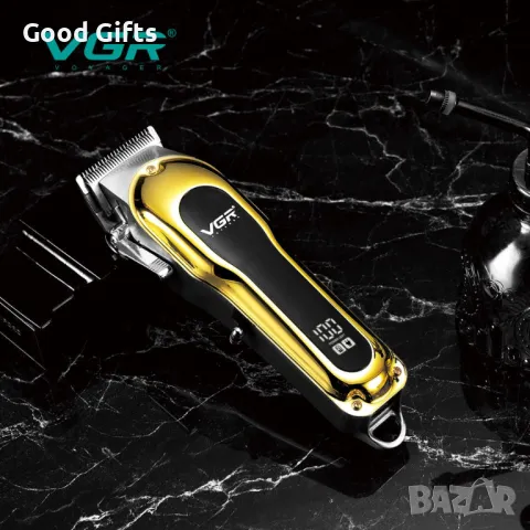 Машинка за подстригване VGR V-680 – LED дисплей, метален корпус, снимка 2 - Машинки за подстригване - 50388751