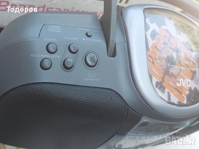 JVC RC-NX3 CD Portable System (CD/Tape/Tuner), снимка 8 - Радиокасетофони, транзистори - 51802781