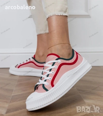 Дамски кецове на платформа Salis, 6цвята , снимка 15 - Кецове - 50969192