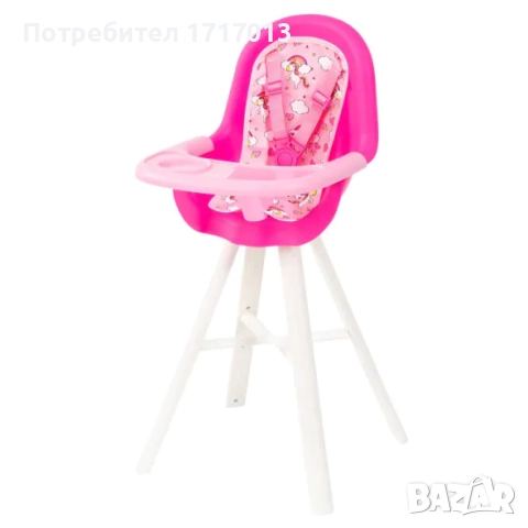 Аксесоар за кукла Bayer - Стол за хранене, снимка 4 - Кукли - 51643920