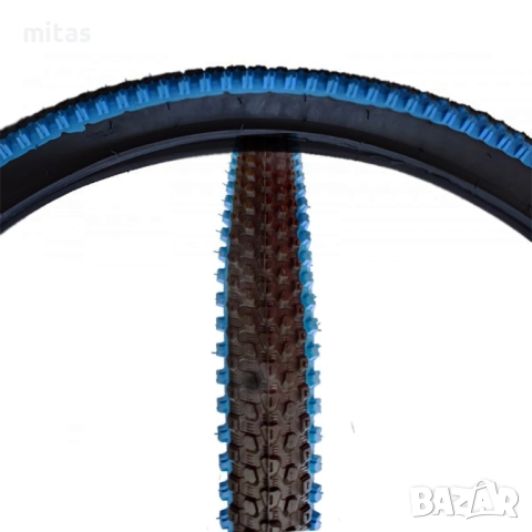 Външна гума за велосипед JURNEU (26 х 1.95) Цветни ивици, снимка 3 - Части за велосипеди - 21819930