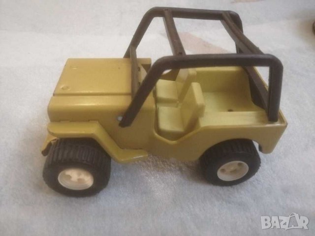 Стара метална джипка, играчка СССР. , снимка 2 - Колекции - 31122508