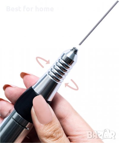 Електрическа професионална машина за маникюр и педикюр • Meanail® Paris, снимка 4 - Педикюр и маникюр - 40173003