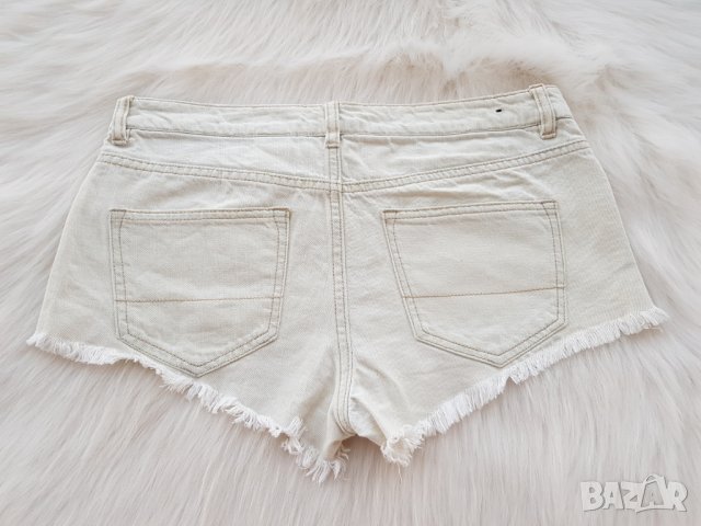 Дънкови панталони H&M размер М, снимка 4 - Къси панталони и бермуди - 29688568
