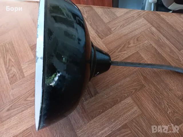 Метална стара лампа за таван, снимка 4 - Други ценни предмети - 50144022