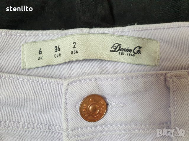 Къси дънки Denim Co р-р 34, снимка 5 - Дънки - 29413085