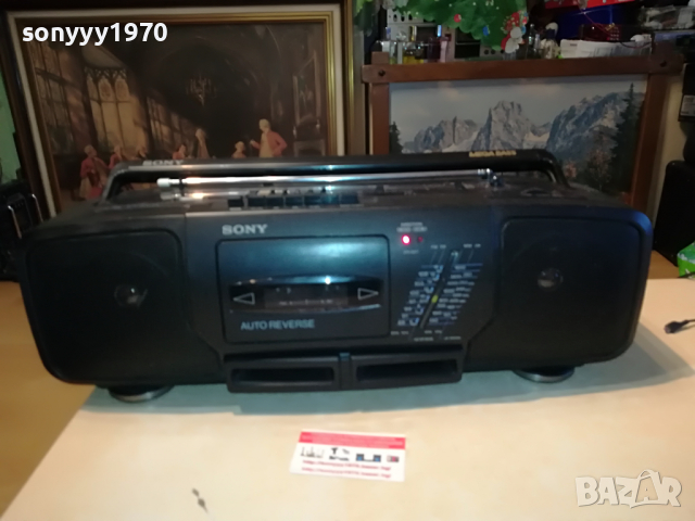 SONY CFS-D30L MEGA BASS & REVERSE 1004222127, снимка 7 - Радиокасетофони, транзистори - 36411852