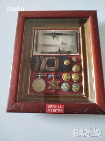 Картина Музей от Втората Световна Война Англия Всичко е Оригинално 