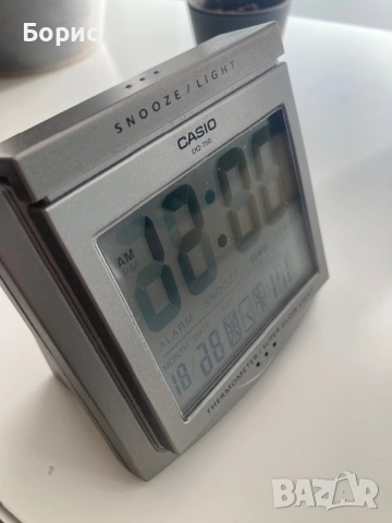 Casio DQ-750,часовник,будилник,термометър,ОТЛИЧЕН, снимка 4 - Други - 53190565