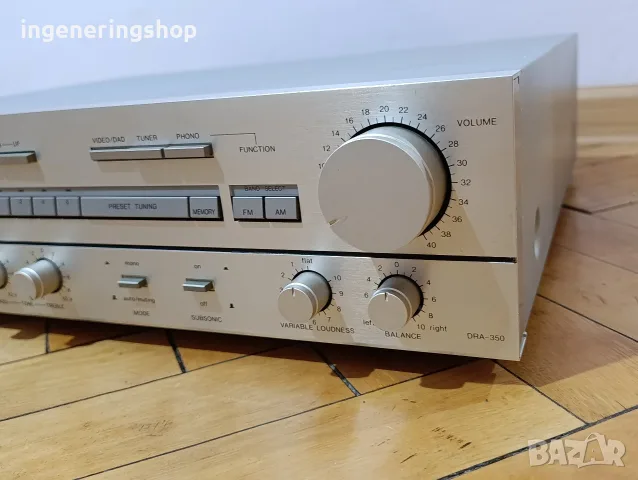 Ресийвър Denon DRA-350, снимка 3 - Ресийвъри, усилватели, смесителни пултове - 55881692