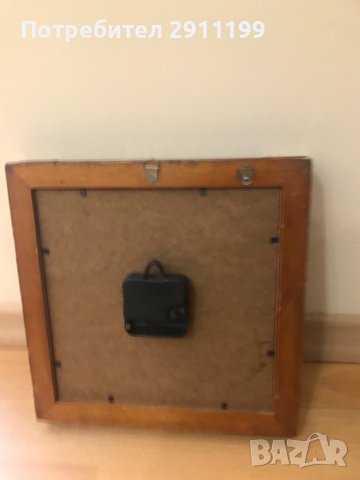 Стар колекционерски , сувенирен дървен часовник, снимка 5 - Антикварни и старинни предмети - 36822138