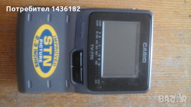 *Cassio *, portable TV,  model :TV-770N, снимка 3 - Приемници и антени - 29661183