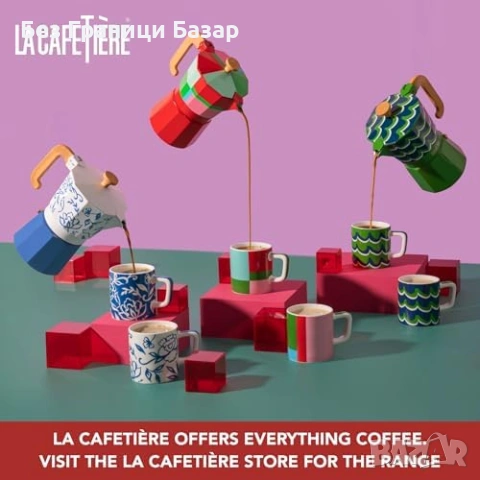 Нова Кафеварка за еспресо 6 чаши 290 мл moka pot алуминий за котлон с дървена дръжка, снимка 8 - Аксесоари за кухня - 54109345