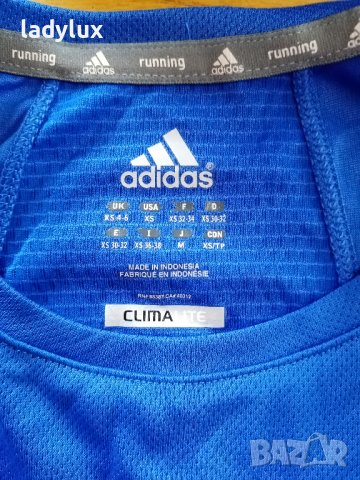 Adidas Running ClimaLite, Нова, Оригинална, Размер XS. Код 1778, снимка 7 - Тениски - 37002383