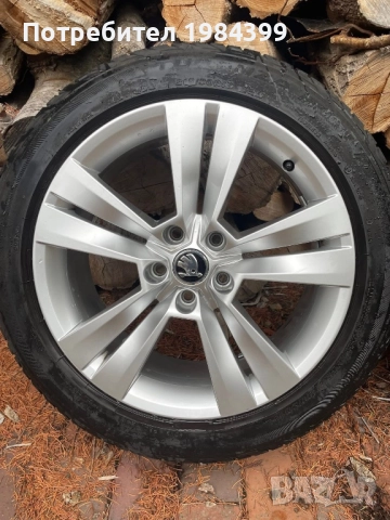 Оригинални 18 Октавия, снимка 4 - Гуми и джанти - 52297860