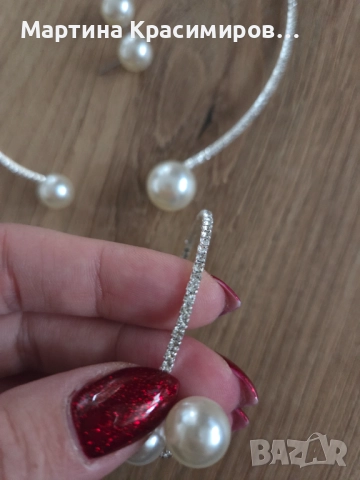 Дамски официални бижута , снимка 3 - Бижутерийни комплекти - 52454732