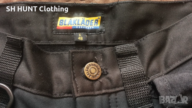 BLAKLADER 1500 CRAFTSMAN Softshell Winter Trouser размер 48 / M зимен работен панталон W4-356, снимка 12 - Панталони - 52111523