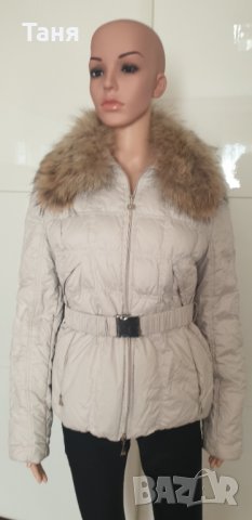 GiL BRETT яке с гъши пух и естествен косъм, снимка 6 - Якета - 34134012