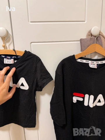 Тениска за майка и дете fila matchy еднакви, снимка 2 - Тениски - 53935149