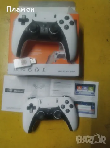 Игрова конзола с 2 джойстика USB 2.4G WIRELESS CONTROLLER GAMEPAD с над 10000 игри, снимка 8 - Други игри и конзоли - 46696902