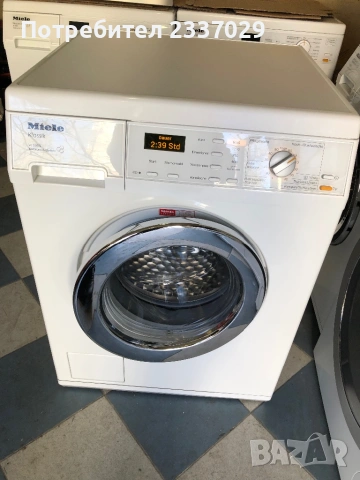 Пералня:МиелеW5905-7кг-1год гаранция,класА+++\дисплей,нов модел,като нова, снимка 2 - Перални - 54109275