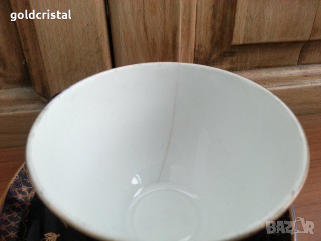 Руски порцелан чаши за чай кобалт лфз, снимка 8 - Чаши - 37056294