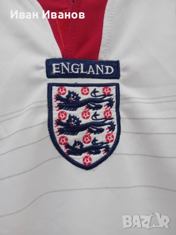 Оригинален екип на Англия - 2004г., снимка 11 - Футбол - 51750124
