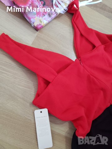 Италианска рокля с воал , снимка 4 - Рокли - 30554949