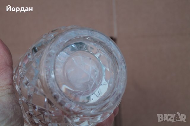 Кристална ваза, снимка 5 - Вази - 35421472