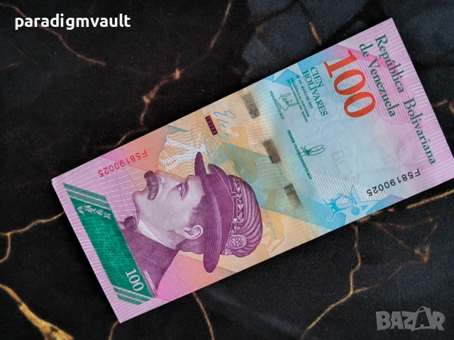 Банкнота - Венецуела - 100 боливара UNC | 2018г.