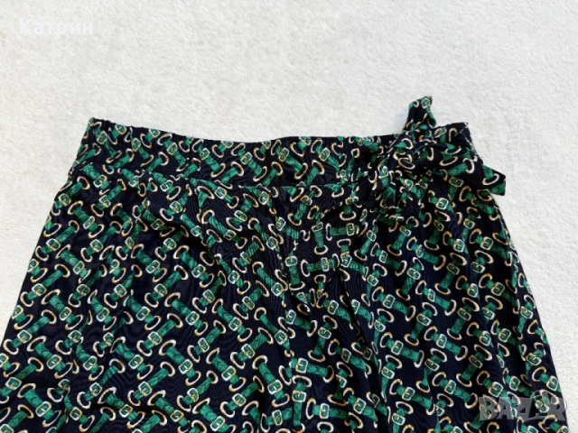 Зелен панталон летен 3/4 , снимка 3 - Панталони - 51788478