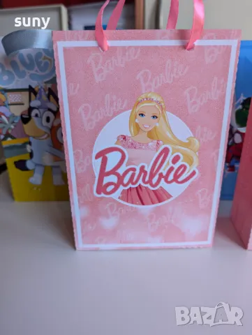 Картонена торбичка за лакомства и подаръци Блуи и Бинго, снимка 8 - Други - 49587178