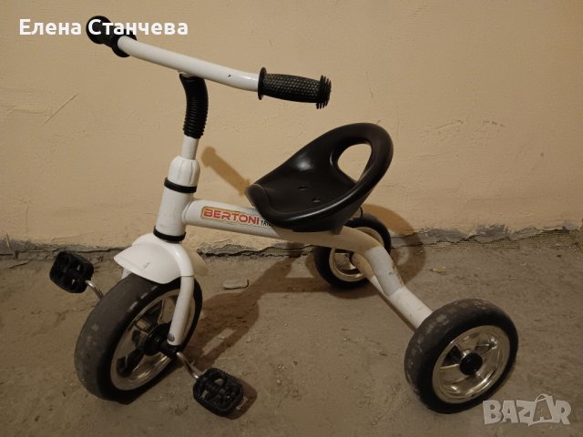 Велосипед - триколка на Bertoni , снимка 3 - Детски велосипеди, триколки и коли - 42397886