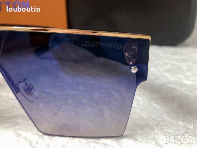 -22 % разпродажба Louis Vuitton 2023 висок клас дамски слънчеви очила маска Мъжки Унисекс, снимка 13 - Слънчеви и диоптрични очила - 38999588