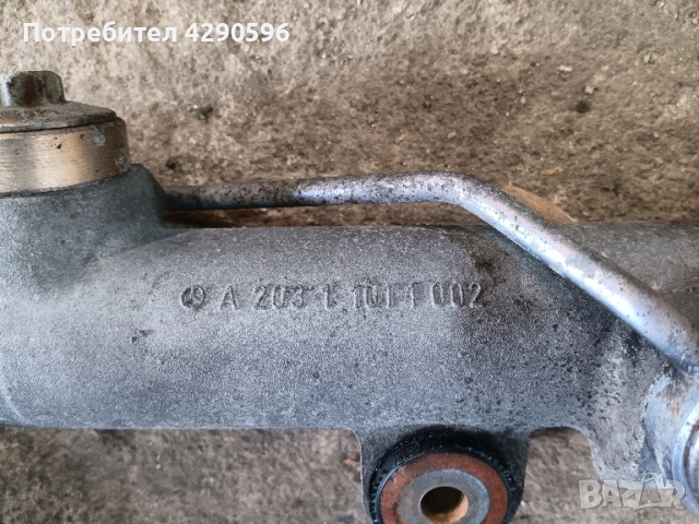 Кормилна рейка за Mercedes C - w203 / Мерцедес Ц класа 203, снимка 4 - Части - 51968296