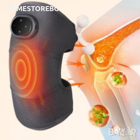 Мултифункционален масажор 3 в 1 за колена, лакти и рамен. Облекчение при болка и скованост, снимка 4 - Масажори - 52409207