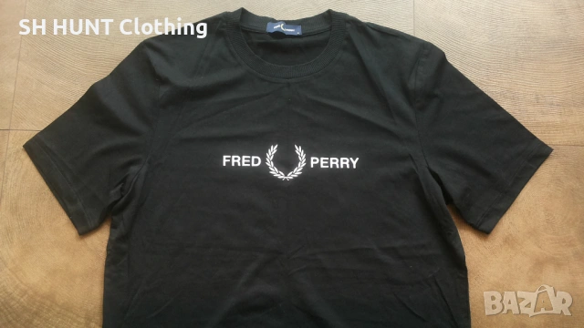 FRED PERRY T-Shirt Размер M мъжка тениска 41-67, снимка 2 - Тениски - 53214084