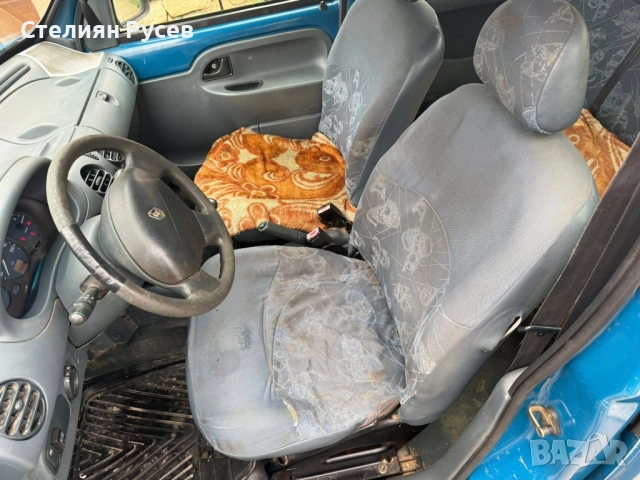  Renault Kangoo 1.4i 75к.с клима / ГАЗ - цена 3200лв или 1636,13 евро , моля БЕЗ бартери -редовни до, снимка 5 - Автомобили и джипове - 52362512
