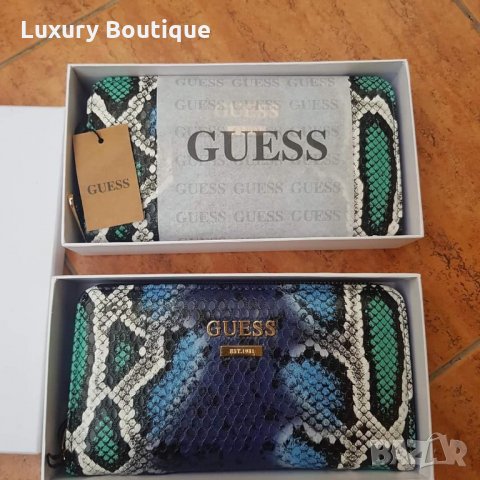 Луксозно портмоне с кутия Guess , снимка 2 - Портфейли, портмонета - 31935317