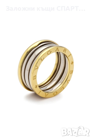 Златна халка BVLGARI-6.82гр., снимка 1