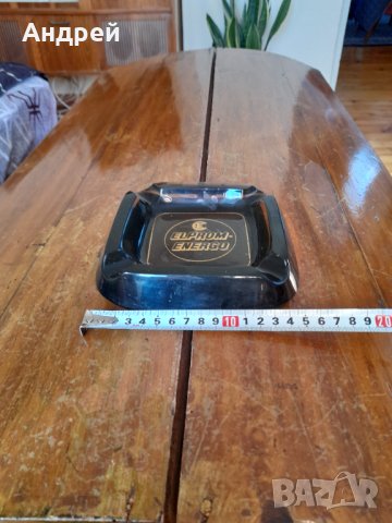 Стар пепелник Elprom Energo, снимка 3 - Други ценни предмети - 42640414